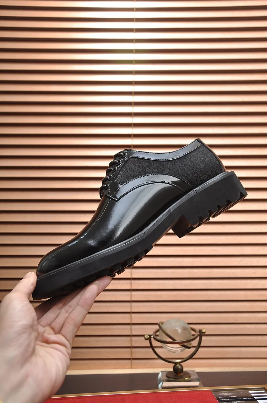 Men's shoes 💰560💶[Dior] (cowhide lining) Dior original 1:1 high quality factory, imported original materials, imported original cowhide, water-dyed cowhide lining, original TPU outsole, code number: 38-44